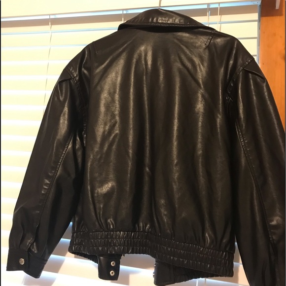 faux leather jacket - Picture 3 of 4